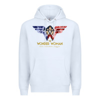 White wonder woman 80th all for wonder woman tank top Premium Hoodie - linhVisuals
