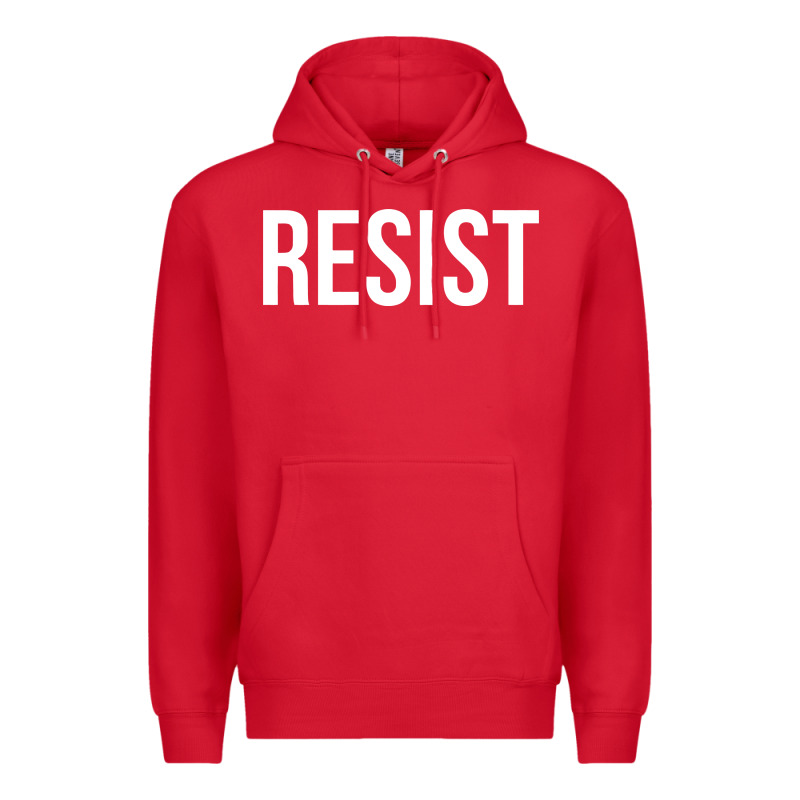 Resist Mens Premium Hoodie by linhVisuals | Teevron