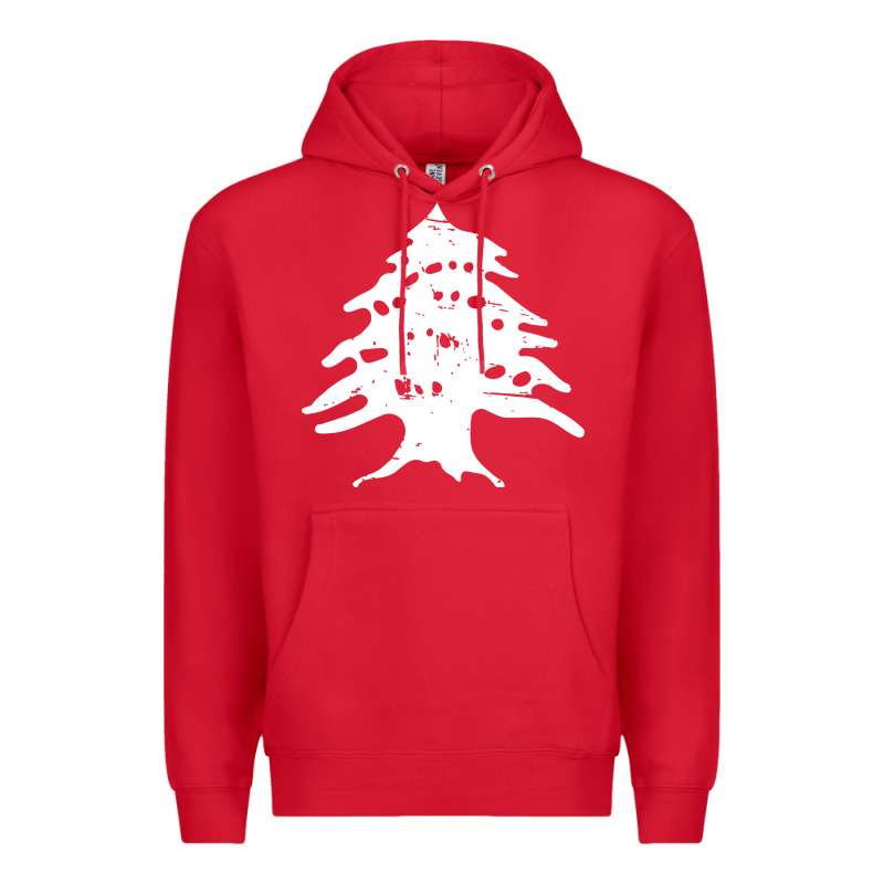 Retro Lebanon Cedar Lebanese Premium Hoodie by linhVisuals | Teevron