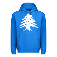 True Royal retro lebanon cedar lebanese Premium Hoodie - linhVisuals