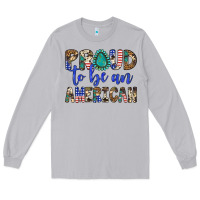 Moon Dust proud to be an american Long Sleeve Tee - Artiststas
