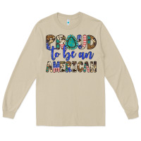 Mushroom proud to be an american Long Sleeve Tee - Artiststas