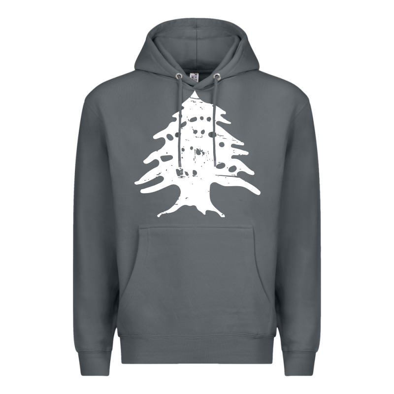 Retro Lebanon Cedar Lebanese Premium Hoodie by linhVisuals | Teevron