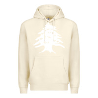 Sandshell retro lebanon cedar lebanese Premium Hoodie - linhVisuals