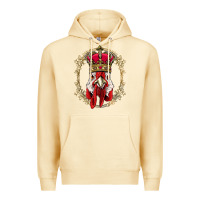 Pina Colada chicken chick king chicken wearing crown queen chicken animal 228 roos Premium Hoodie - linhVisuals