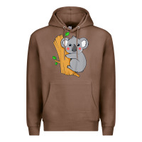 Chestnut kids cute koala bear   for children kids koala bear Premium Hoodie - linhVisuals