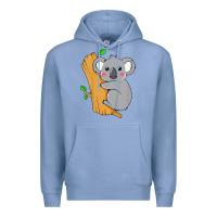 Colony Blue kids cute koala bear   for children kids koala bear Premium Hoodie - linhVisuals