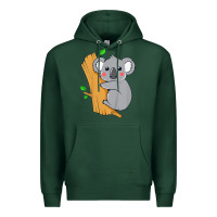 Sports Green kids cute koala bear   for children kids koala bear Premium Hoodie - linhVisuals