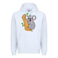 White kids cute koala bear   for children kids koala bear Premium Hoodie - linhVisuals