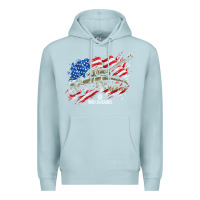 Blue Mist world of tanks veterans day collection (t26e3 eagle 7) t shirt Premium Hoodie - linhVisuals