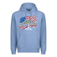 Colony Blue world of tanks veterans day collection (t26e3 eagle 7) t shirt Premium Hoodie - linhVisuals