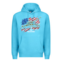 Ocean Blue world of tanks veterans day collection (t26e3 eagle 7) t shirt Premium Hoodie - linhVisuals