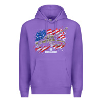 Purple world of tanks veterans day collection (t26e3 eagle 7) t shirt Premium Hoodie - linhVisuals