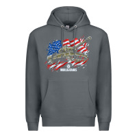 Rock world of tanks veterans day collection (t26e3 eagle 7) t shirt Premium Hoodie - linhVisuals