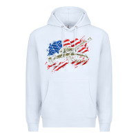 White world of tanks veterans day collection (t26e3 eagle 7) t shirt Premium Hoodie - linhVisuals