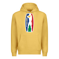 Antique Gold basketball africa league Premium Hoodie - linhVisuals
