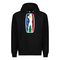 Black basketball africa league Premium Hoodie - linhVisuals