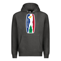 Charcoal Heather basketball africa league Premium Hoodie - linhVisuals