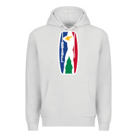 Dove Grey basketball africa league Premium Hoodie - linhVisuals
