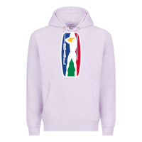 Lilac basketball africa league Premium Hoodie - linhVisuals