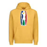 Mustard basketball africa league Premium Hoodie - linhVisuals
