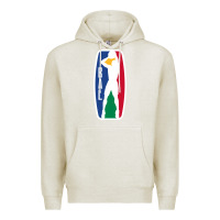 Oatmeal Heather basketball africa league Premium Hoodie - linhVisuals