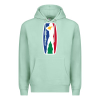 Seafoam basketball africa league Premium Hoodie - linhVisuals