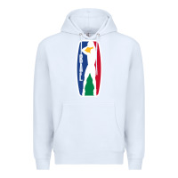 White basketball africa league Premium Hoodie - linhVisuals
