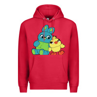 Cardinal bunny and ducky Premium Hoodie - linhVisuals