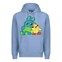Colony Blue bunny and ducky Premium Hoodie - linhVisuals