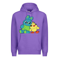 Purple bunny and ducky Premium Hoodie - linhVisuals