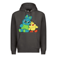 Smoke bunny and ducky Premium Hoodie - linhVisuals