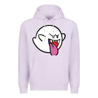 Lilac boo Premium Hoodie - linhVisuals