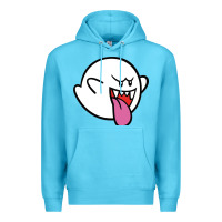 Ocean Blue boo Premium Hoodie - linhVisuals