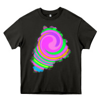 Asphalt tie dye patch Heavy Core Tee - RanaPortraitStore