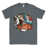 Charcoal Heather All American Girl Classic Tee - FaDigitalArtStudio