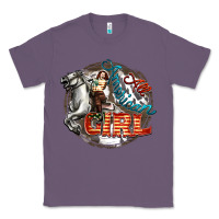 Lavender All American Girl Classic Tee - FaDigitalArtStudio