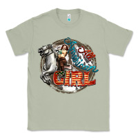 Matcha All American Girl Classic Tee - FaDigitalArtStudio