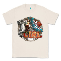 Natural All American Girl Classic Tee - FaDigitalArtStudio