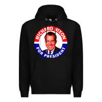 Black richard nixon president usa vote election campaign t shirt Premium Hoodie - linhVisuals