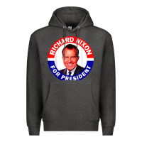 Charcoal Heather richard nixon president usa vote election campaign t shirt Premium Hoodie - linhVisuals