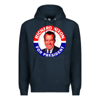 Navy richard nixon president usa vote election campaign t shirt Premium Hoodie - linhVisuals