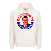 Pale Pink richard nixon president usa vote election campaign t shirt Premium Hoodie - linhVisuals