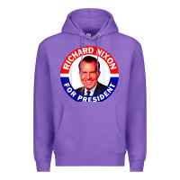 Purple richard nixon president usa vote election campaign t shirt Premium Hoodie - linhVisuals