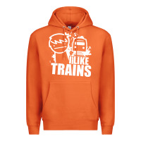 Carrot i like trains Premium Hoodie - linhVisuals