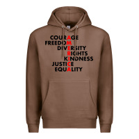 Chestnut anti trump resist Premium Hoodie - linhVisuals