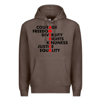 Coffee anti trump resist Premium Hoodie - linhVisuals