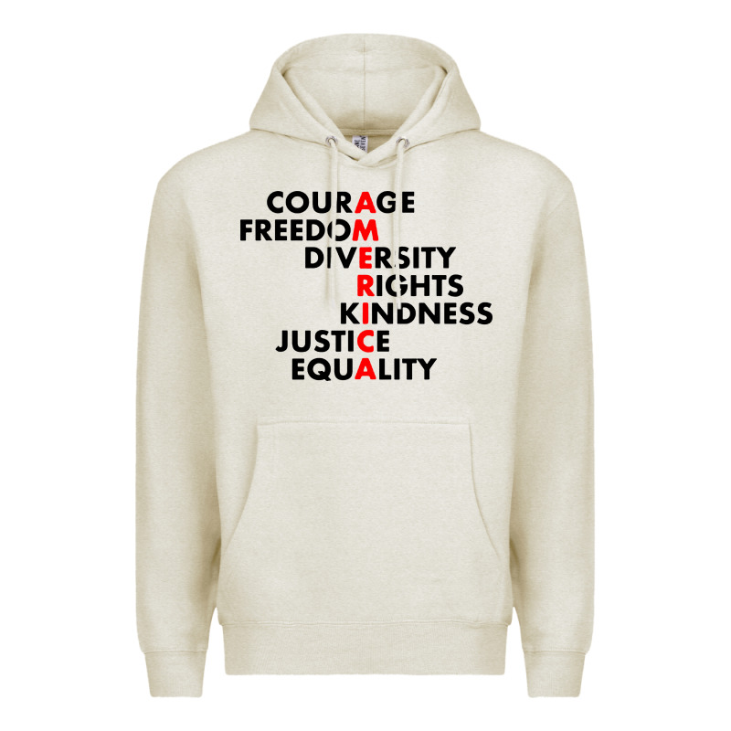 Anti Trump Resist Premium Hoodie by linhVisuals | Teevron