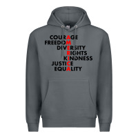 Rock anti trump resist Premium Hoodie - linhVisuals