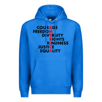 True Royal anti trump resist Premium Hoodie - linhVisuals
